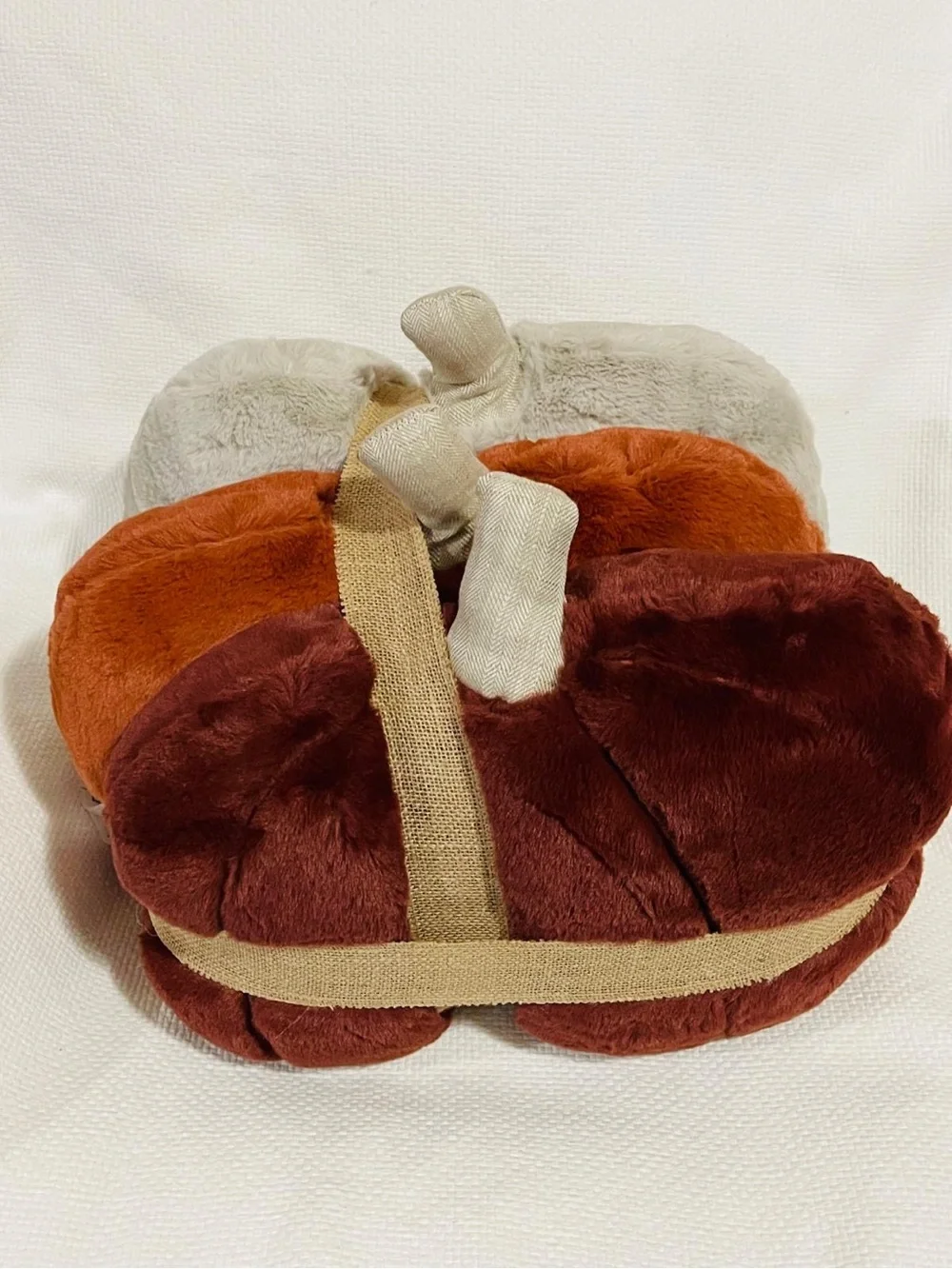 MARTHA STEWART Koda Shaped Pumpkin Pillows, Set of 3